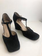 Divna zwarte elegante leren schoenen,39, Ophalen of Verzenden, Gebruikt, Schoenen