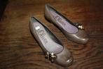 S Oliver vlot leren pumps mt 37 SUPERKOOPJE, Pumps, Bruin, ., Nieuw
