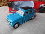 Welly Renault 4 Blauw, Ophalen of Verzenden, Nieuw, Auto, Overige merken