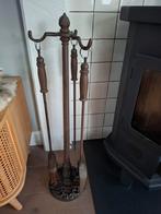 haardset & houtbak, Huis en Inrichting, Haarden, Ophalen, Gebruikt, Houthaard