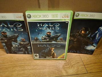 Halo Wars + Halo 3 XboX 360  beschikbaar voor biedingen