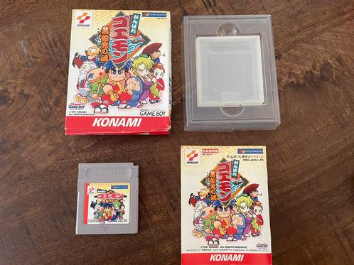 Mystical Ninja (Ganbare Goemon) Nintendo Game Boy gb CIB JPN, Spelcomputers en Games, Games | Nintendo Game Boy, Gebruikt, 1 speler