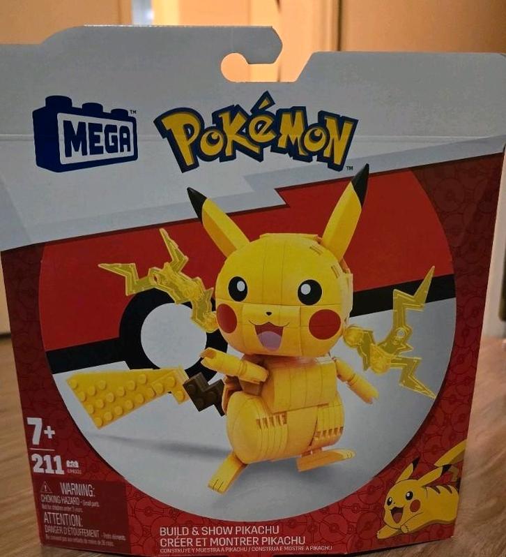 (24) Pikachu mega pokemon nieuw, Kinderen en Baby's, Speelgoed | Duplo en Lego, Nieuw, Ophalen of Verzenden