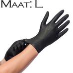 ZWARTE nitril handschoenen Easyglide, maat L, Sieraden, Tassen en Uiterlijk, Uiterlijk | Cosmetica en Make-up, Ophalen