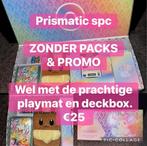 Prismatic SPC met playmat en deckbox, zonder packs & promo, Hobby en Vrije tijd, Verzamelkaartspellen | Pokémon, Ophalen