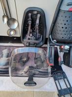 Yepp achterstoeltje  + adapter  35 €,voorstoeltje + scherm15, Ophalen, Gebruikt