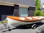 Houten sloep, overnaads, net gerenoveerd, Watersport en Boten, Ophalen, 10 tot 30 pk, Gebruikt, Hout