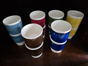 Van Nelle Bekers - Set van 12 beschikbaar voor biedingen