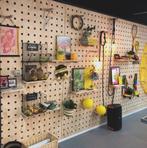 Modulaire houten gatenwand – pegboard wand, Ophalen of Verzenden, Nieuw