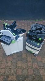 Festool invalzaag accu met stofzuiger, Doe-het-zelf en Verbouw, Ophalen, Gebruikt