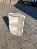 Ikea douche hoekkast badkamerspullen plastic meubel, Ophalen, 50 tot 100 cm, Zo goed als nieuw, Minder dan 100 cm