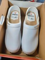 Nieuwe witte Strovels klompen, maat47, Klompen, Wit, Nieuw, Strovels