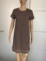 H103 Nieuw: Compagnia Italiana maat 36=S Set: jurk+vest, Kleding | Dames, Bruin, Nieuw, Compagnia Italiana, Ophalen of Verzenden