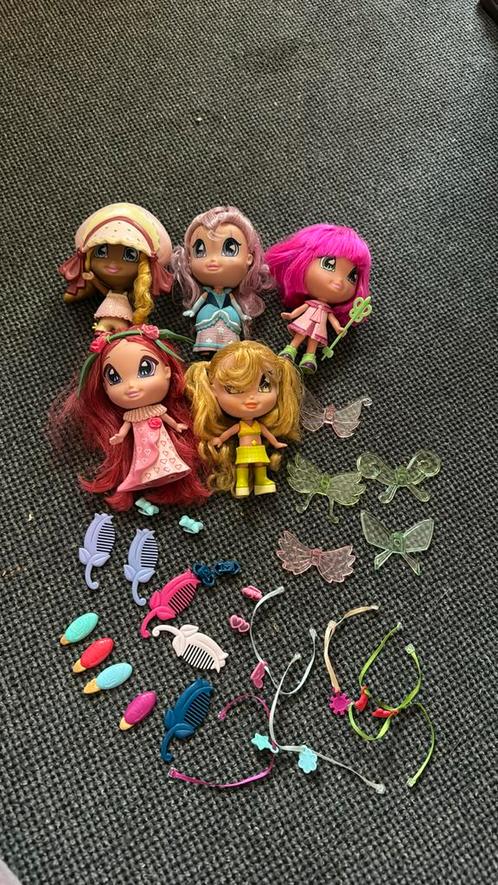 5 complete Winx club pixies poppen, Verzamelen, Poppetjes en Figuurtjes, Zo goed als nieuw, Ophalen of Verzenden