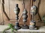 NIEUW mooue houten pinakels op voet, Ophalen of Verzenden, Nieuw