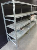 Stalen stellingkast / stelling / legbordstelling 369x61x175, Huis en Inrichting, Kasten | Stellingkasten, Gebruikt, Ophalen of Verzenden