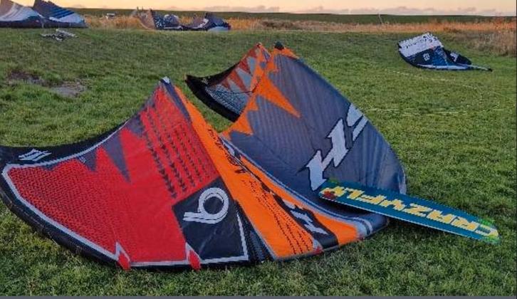 Naish Pivot 2020 9m - Goede Conditie!, Watersport en Boten, Kitesurfen, Gebruikt, 9 m², Geen board, Ophalen of Verzenden