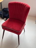 Red Lounge Chair by Dutch Bone (x2), Huis en Inrichting, Stoelen, Ophalen, Twee, Zo goed als nieuw, Stof