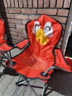 2x Campingstoeltje kind - vrolijk design, Caravans en Kamperen, Ophalen, Zo goed als nieuw, Campingstoel