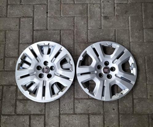 Set Fiat wieldoppen – 15 inch, Auto diversen, Wieldoppen, Gebruikt, Ophalen