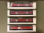 Märklin H0 / 43831, 43806, 43816 en 43961 DB AG “Silberling", Hobby en Vrije tijd, Modeltreinen | H0, Wisselstroom, Ophalen of Verzenden