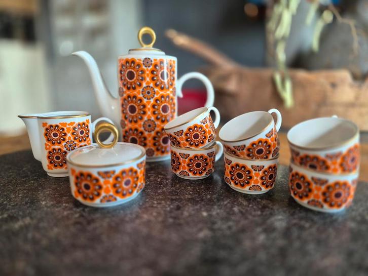 Servies Freiberger Porzellan, Huis en Inrichting, Keuken | Servies, Overige stijlen, Ophalen of Verzenden