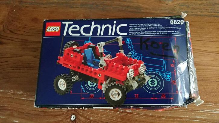 Lego Technic 8820 Mountain Rambler - met doos, Kinderen en Baby's, Speelgoed | Duplo en Lego, Gebruikt, Lego, Complete set, Ophalen of Verzenden