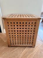 Houten opbergbox / bijzettafel / wasmand van IKEA, Huis en Inrichting, Ophalen, Gebruikt