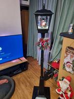 Sneeuwpop Lantaarn met Muziek en sneeuw, Kunststof, Kerst, Nieuw, Ophalen of Verzenden