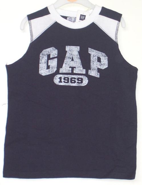 GAP shirt navy/wit maat 104/110 *NIEUW* (5308) a, Kinderen en Baby's, Kinderkleding | Maat 104, Nieuw, Jongen, Shirt of Longsleeve