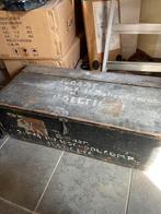 Oude leger kist plunjebaal militaire, Huis en Inrichting, Woonaccessoires | Kisten, Ophalen, Minder dan 50 cm, Gebruikt, 50 tot 100 cm