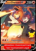 Pokemon kaart Lance's Charizard V (SWSH 133), Ophalen of Verzenden, Zo goed als nieuw, Losse kaart
