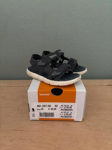 Timberland kindersandalen maat 26 donkerblauw – goede staat beschikbaar voor biedingen