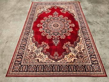  Vintage oosters wol vloerkleed Saphire medallion 200x296cm beschikbaar voor biedingen