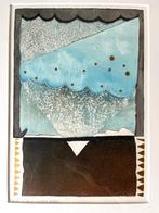 Eric Visser - Abstracte compositie - Ets, Ingelijst, Ophalen of Verzenden