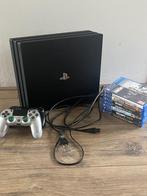 Playstation 4 Pro, Spelcomputers en Games, Spelcomputers | Sony PlayStation 4, Met 2 controllers, Ophalen of Verzenden, 500 GB