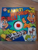 Kaart Woord Bel! - Leuk woordspel, Hobby en Vrije tijd, Gezelschapsspellen | Bordspellen, Drie of vier spelers, Ophalen of Verzenden