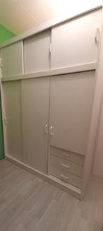 Slaapkamerkast met hang- en legmogelijkheden, Ophalen, Overige materialen, Gebruikt, 150 tot 200 cm