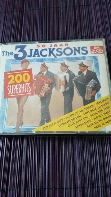 the 3 jacksons , 50 jaar , 200 superhits 3 cd box