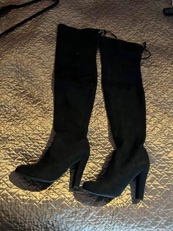 SPM overknee laarzen suède maat 37 origineel ZGAN beschikbaar voor biedingen