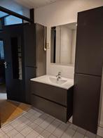 Badkamer meubel incl spiegel, Huis en Inrichting, Badkamer | Badkamermeubels, Ophalen, Gebruikt, 25 tot 50 cm, Minder dan 100 cm