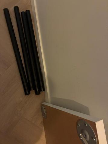 IKEA LINNMON / ADILS tafel – 100 cm, zwarte poten beschikbaar voor biedingen