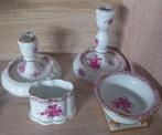 herend 2 kandelaren, klauwpotje en lepelbakje, Antiek en Kunst, Ophalen of Verzenden