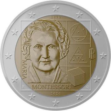 2 euro Italie 2020 - Montessori (UNC) beschikbaar voor biedingen