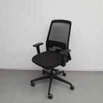 Interstuhl Every bureaustoel - zwarte stof en netweave rug, Ophalen, Zwart, Zo goed als nieuw, Interstuhl