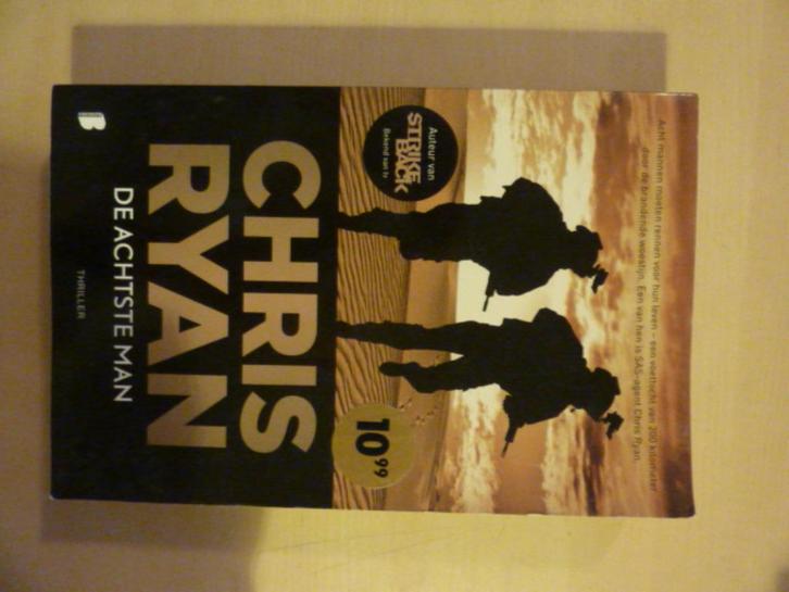 Chris Ryan - De achtste man, Boeken, Thrillers, Zo goed als nieuw, Verzenden