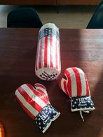 Bokszak en handschoenen voor kinderen, Ophalen of Verzenden, Gebruikt, Bokszak