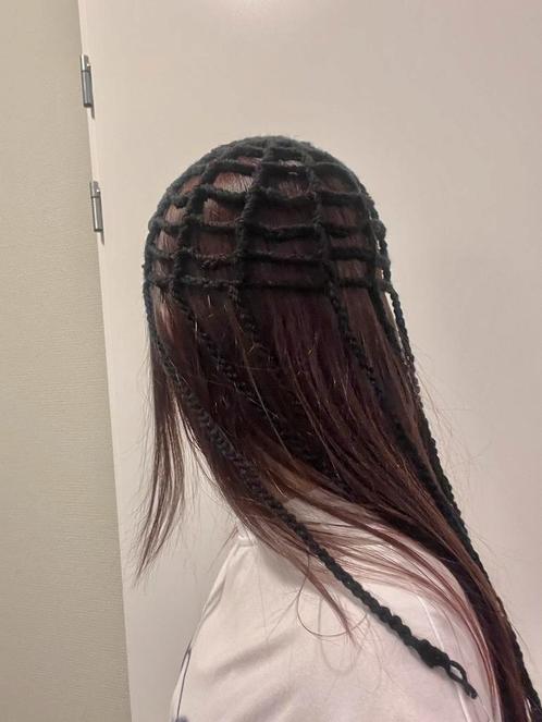 Gehaakt haaraccessoire / Crochet hair accessory, Hobby en Vrije tijd, Breien en Haken, Nieuw, Haken, Wol of Garen, Ophalen of Verzenden