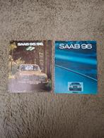 2x autofolder Saab 95/96, Verzenden, Zo goed als nieuw, Overige merken