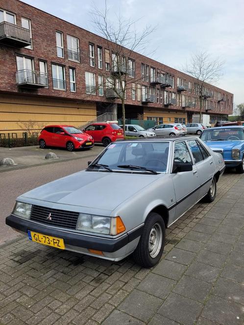 Mitsubishi Galant 1.6 GL 1980 Grijs, Auto's, Mitsubishi, Particulier, Galant, Benzine, Sedan, Handgeschakeld, Origineel Nederlands